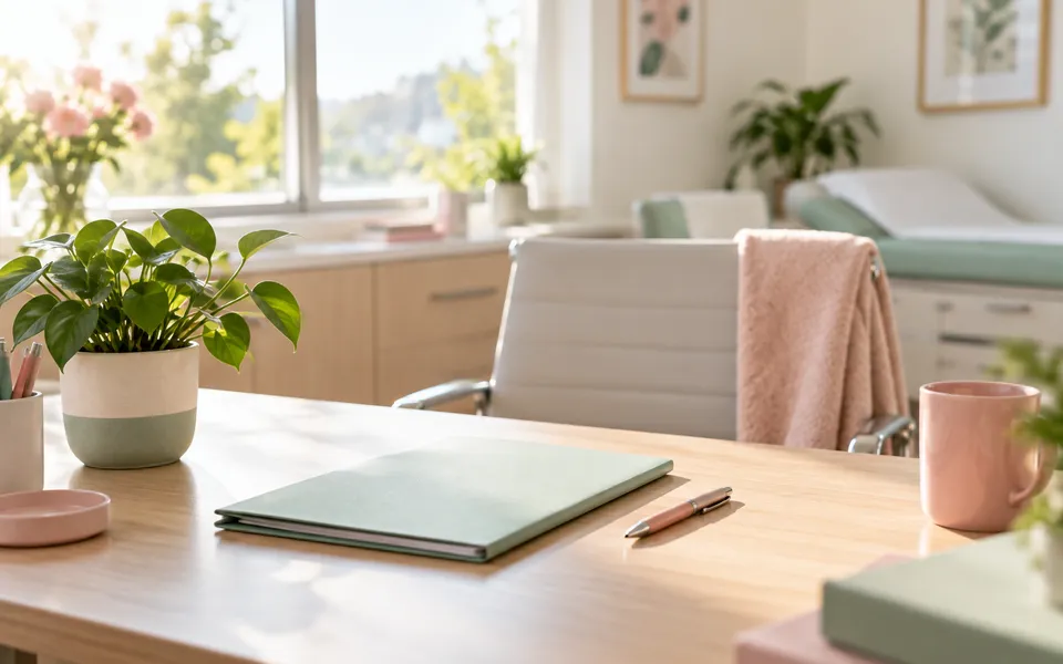 A clinician's desk, representing questions about higher doses.